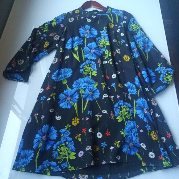 Anthropologie Maeve Silk Lucinda Dress - Picture 2 of 3